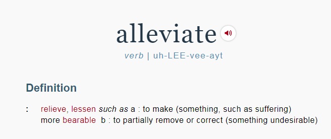 Word of the Day 15 - alleviate — Steemit